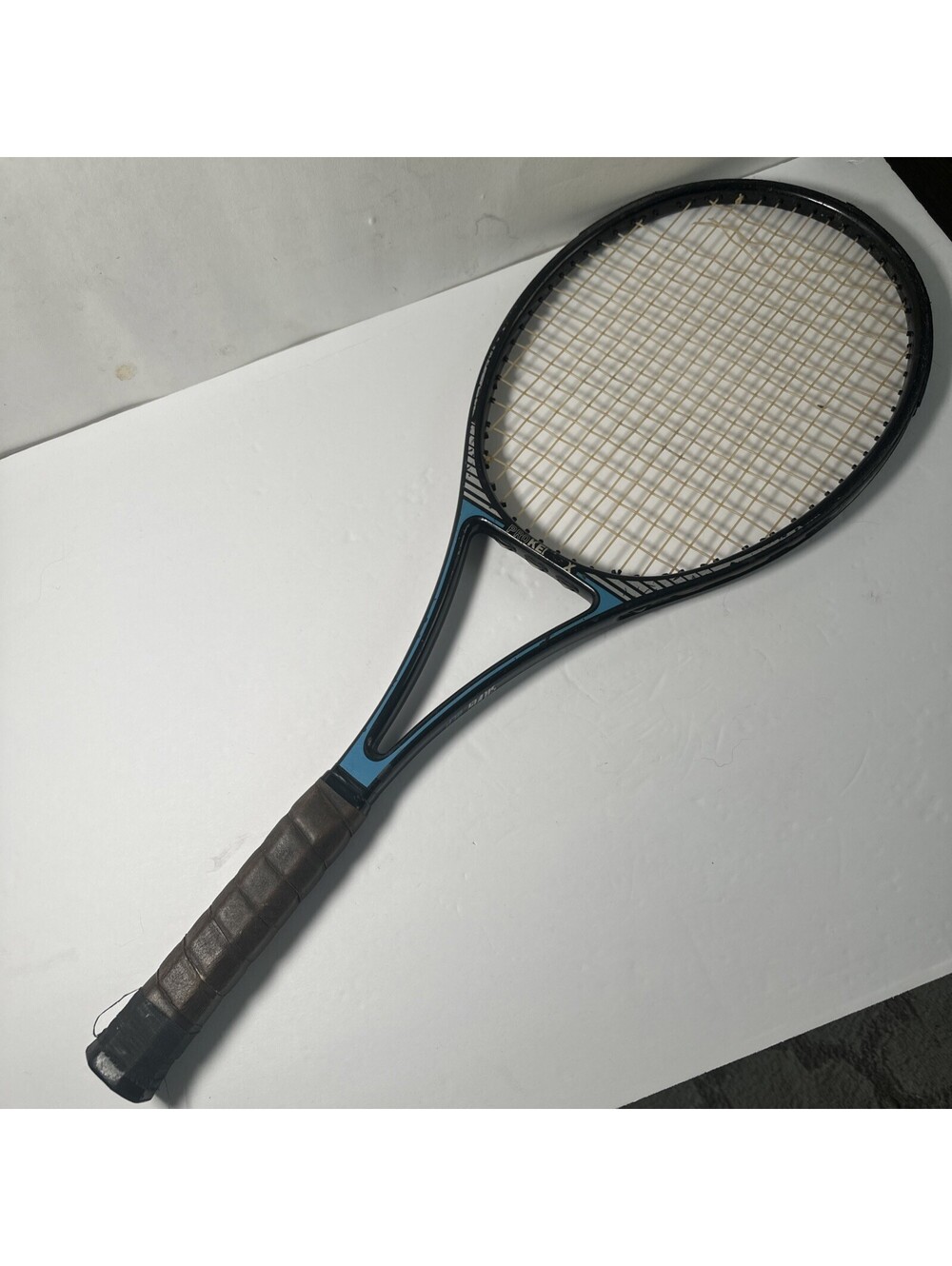 Pro Kennex Silver Ace Tennis Racquet Original Grip For Parts Or Repair